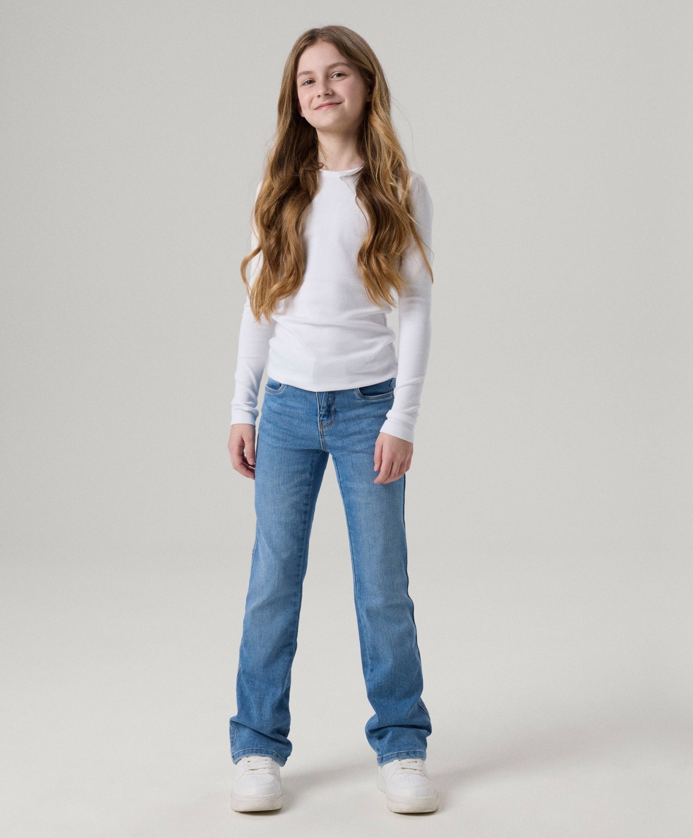 Name it NKFPOLLY SKINNY BOOT 1142-AU jeans blauw