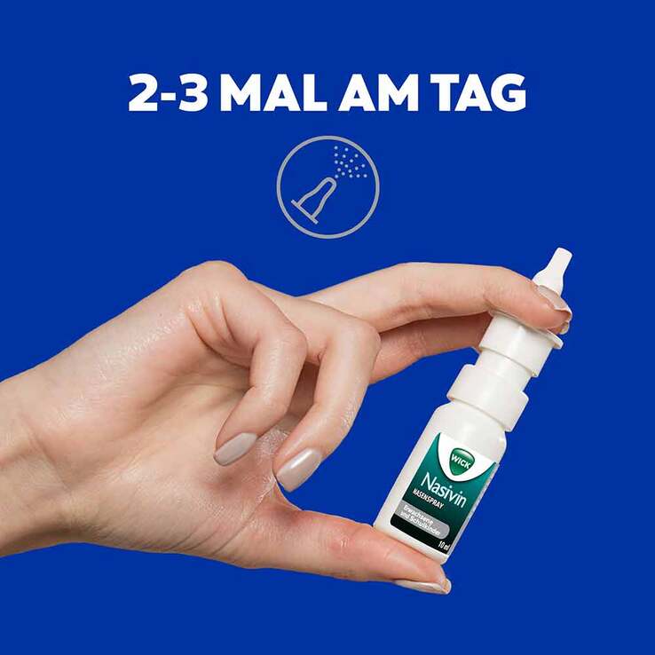 WICK Nasivin Nasenspray oK Erwachsene / Schulkin.0,5 mg / ml, 10 ml