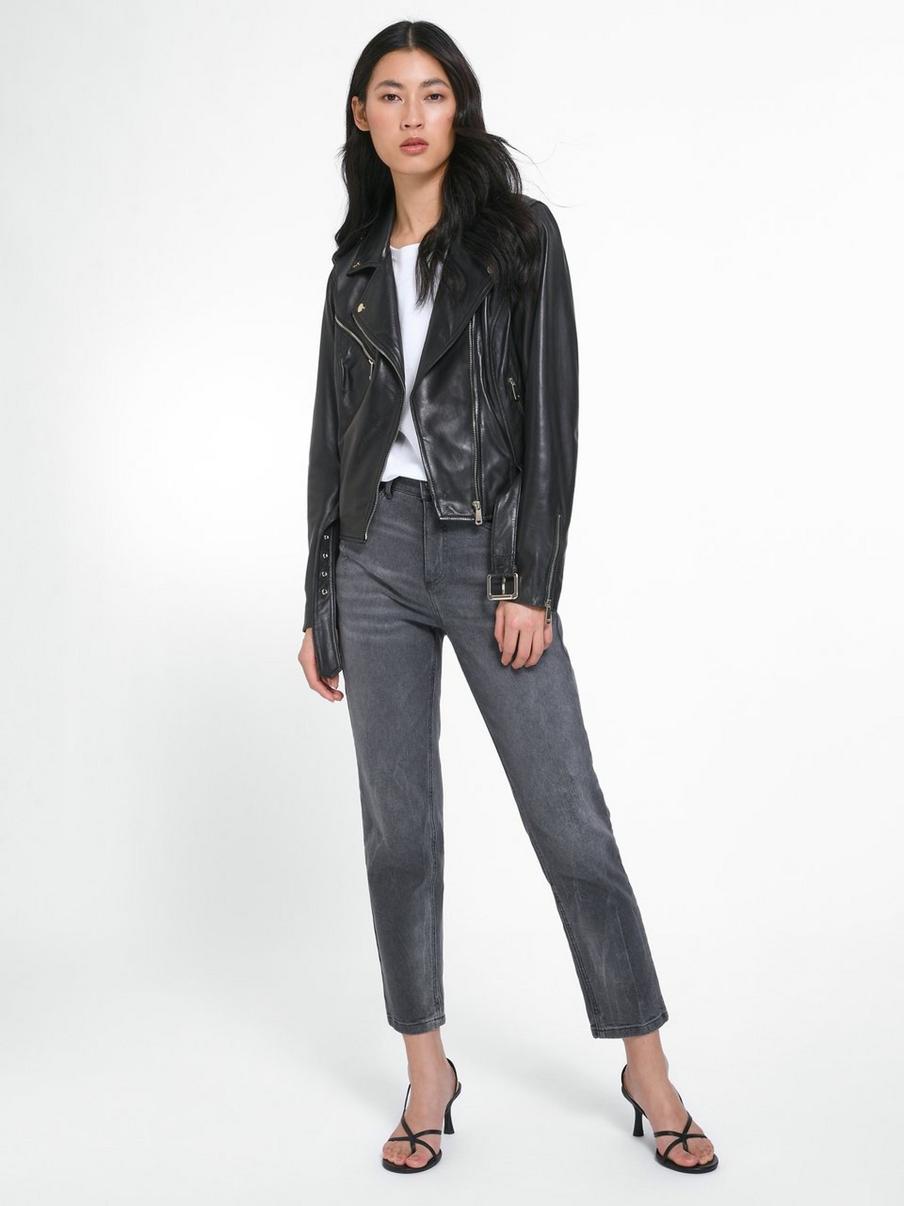 Lederjacke