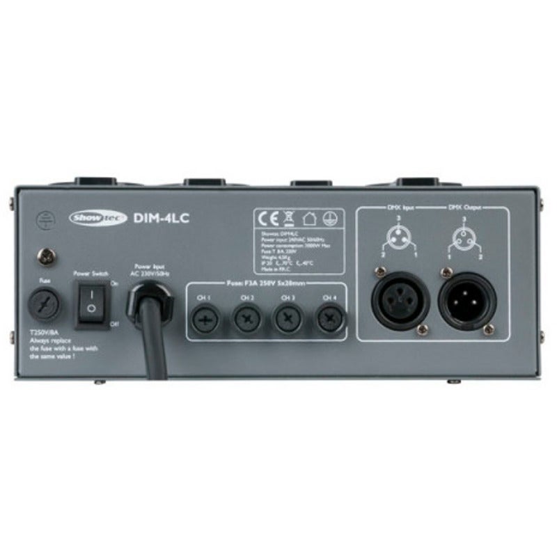 Showtec DIM-4LC Dimming Pack Local Control