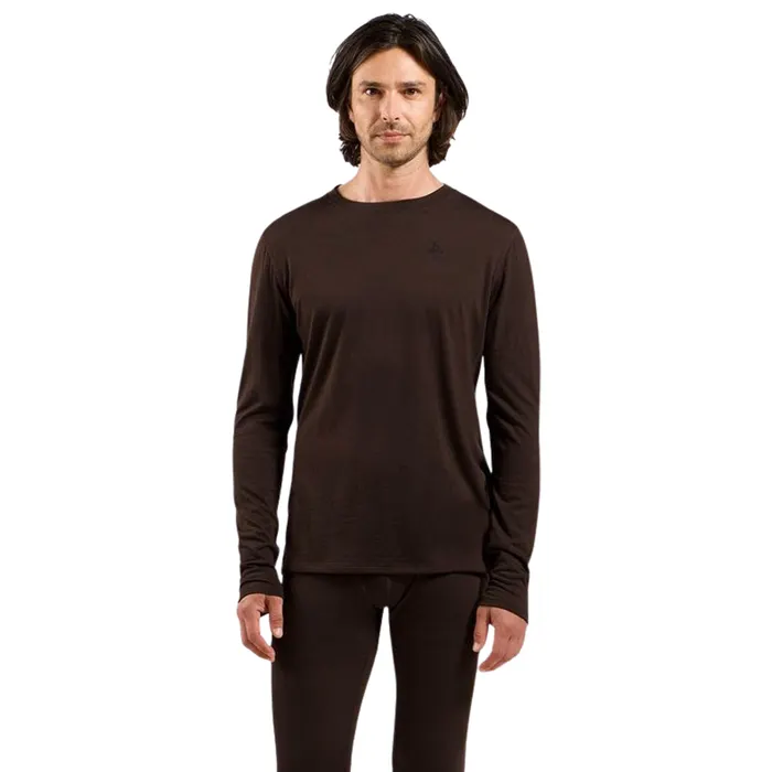 Odlo Natural Merino 160 Crew Neck LS Shirt Heren