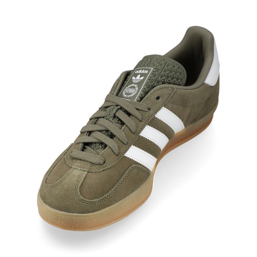 adidas Originals Chaussures Gazelle - Olive Strata/Blanc/Doré