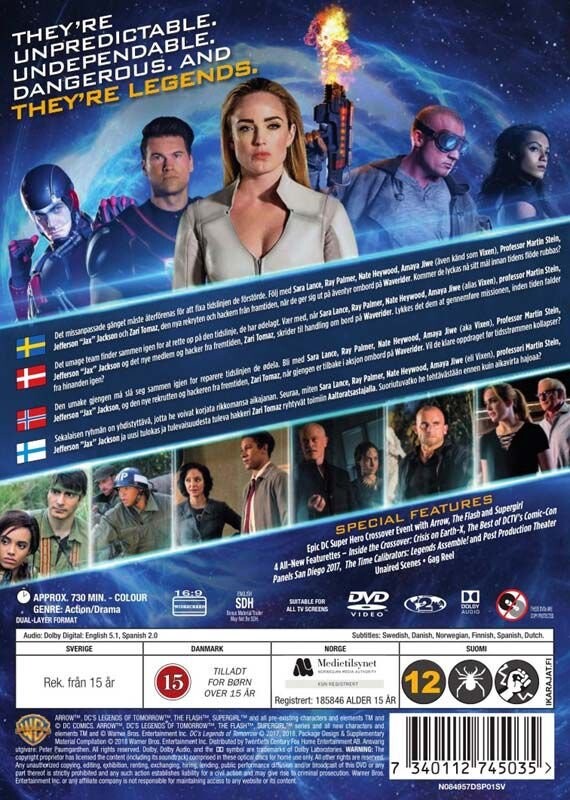 Dc's Legends Of Tomorrow - Sæson 3 - DVD