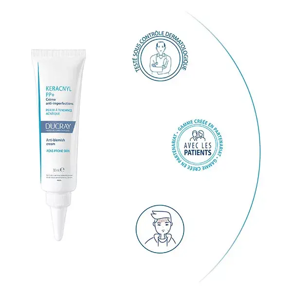 Creme antiacne Ducray Keracnyl PP+ 30ml