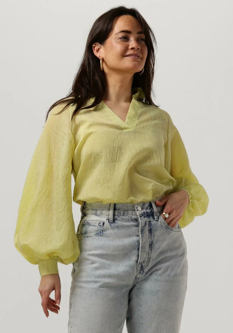 YDENCE lime ydence blouse blouse mara