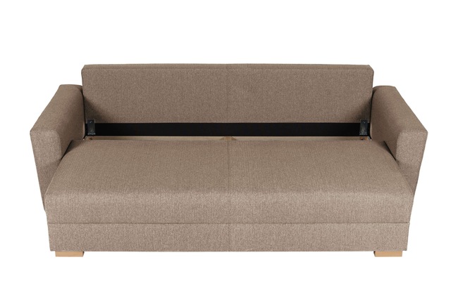 Home affaire 3-Sitzer »MAGHERA Schlafsofa mit Bettkasten, in hochwertiger Verarbeitung« mit Wellenunterfederung, pflegeleicht Material, B/H/T 230/92,5/79 cm