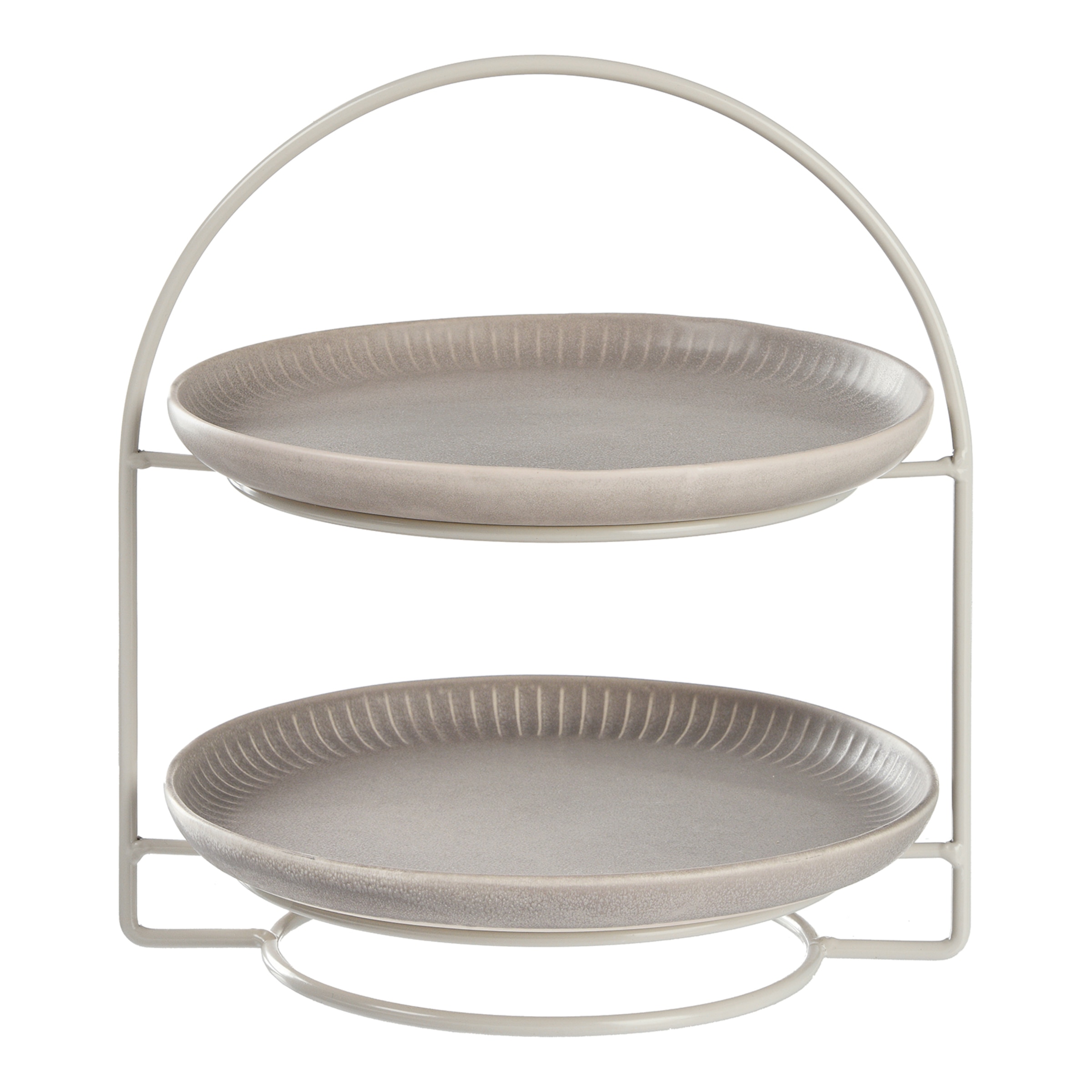 beige, 3-teilig