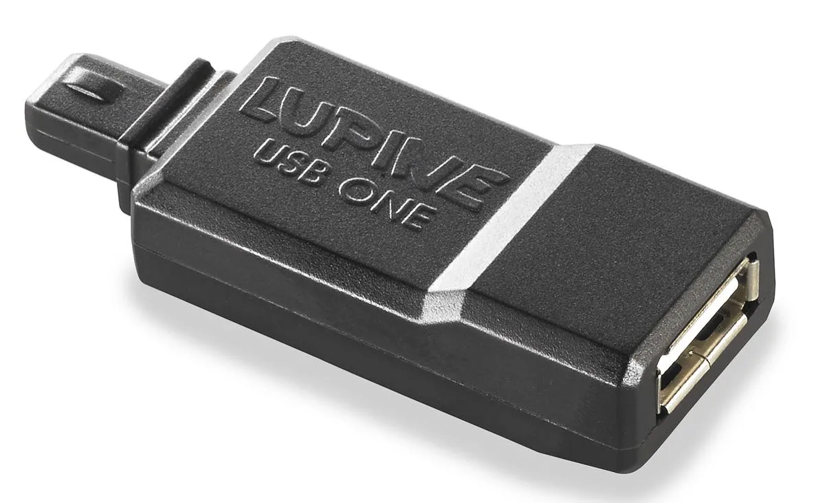Lupine USB One Black