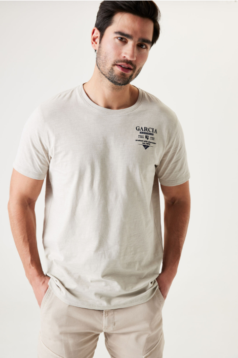 Garcia beige heren t-shirt