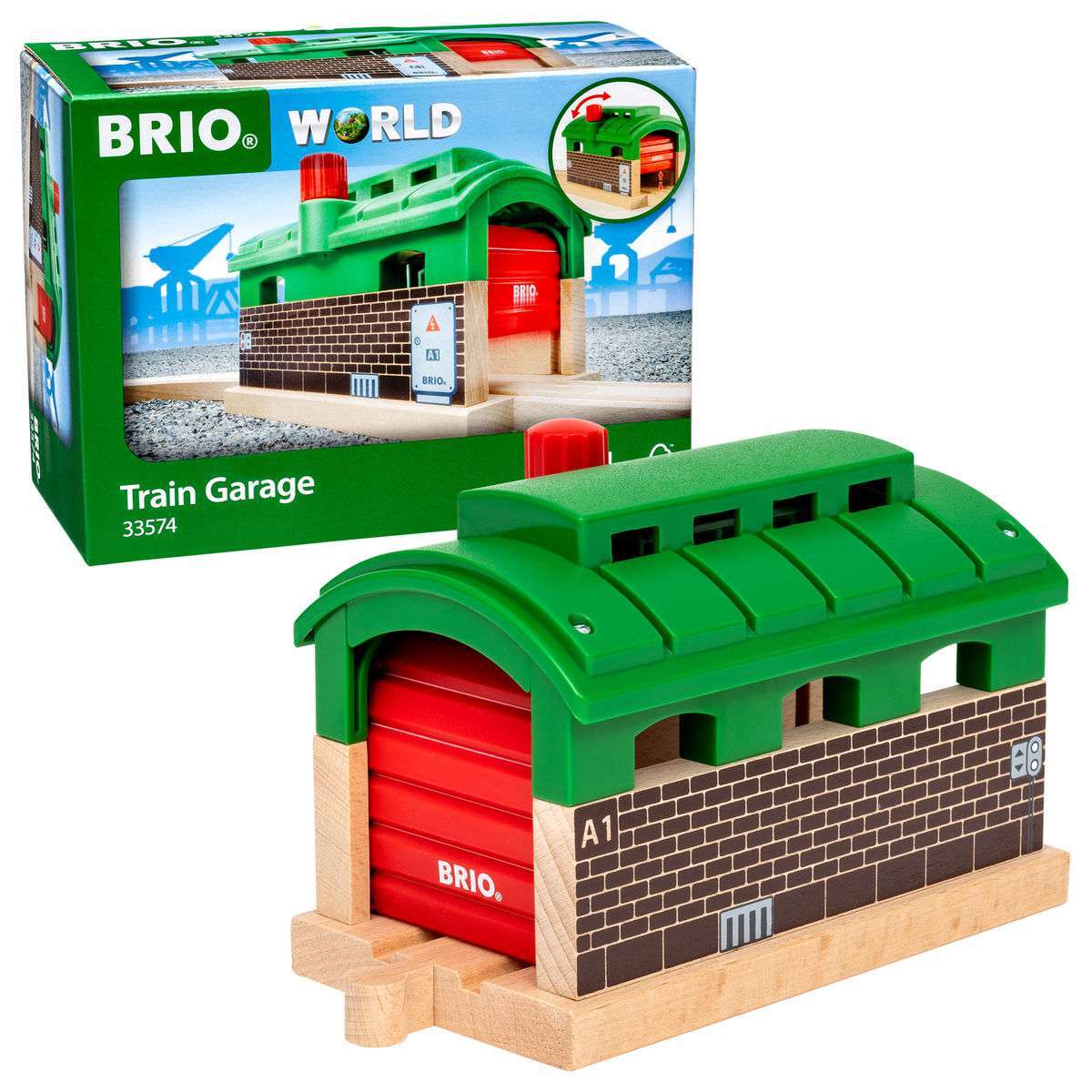 BRIO Spiel Lokschuppen mit Rolltor