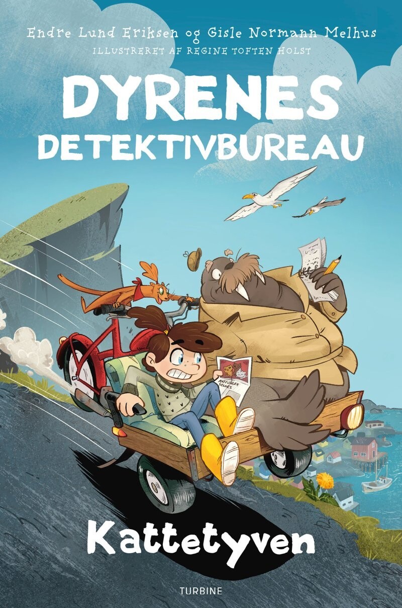Dyrenes Detektivbureau - Kattetyven - Endre Lund Eriksen - Bog
