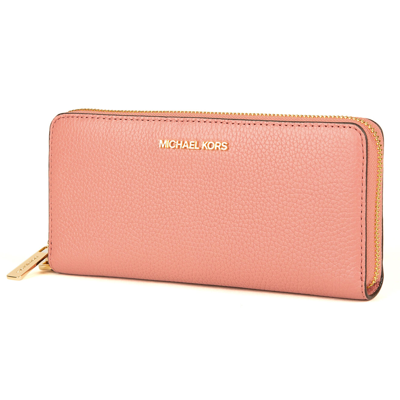 Michael Kors Portefeuille en Cuir Jet Set Travel L rose - 21x10 cm