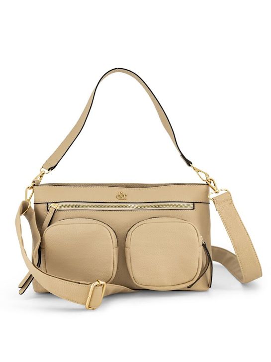 Graceland Handtasche Taupe
