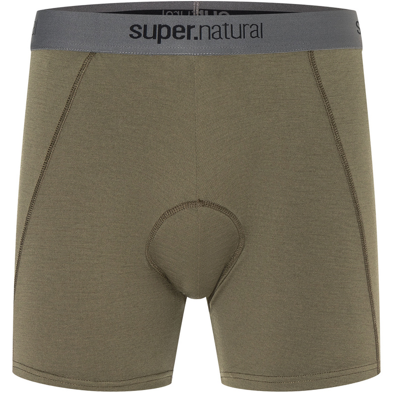 Super.Natural Herren Gravier Unterhose mit Sitzpolster