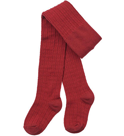 Wheat Strumpfhosen - Wolle - Karla - Cherry Red