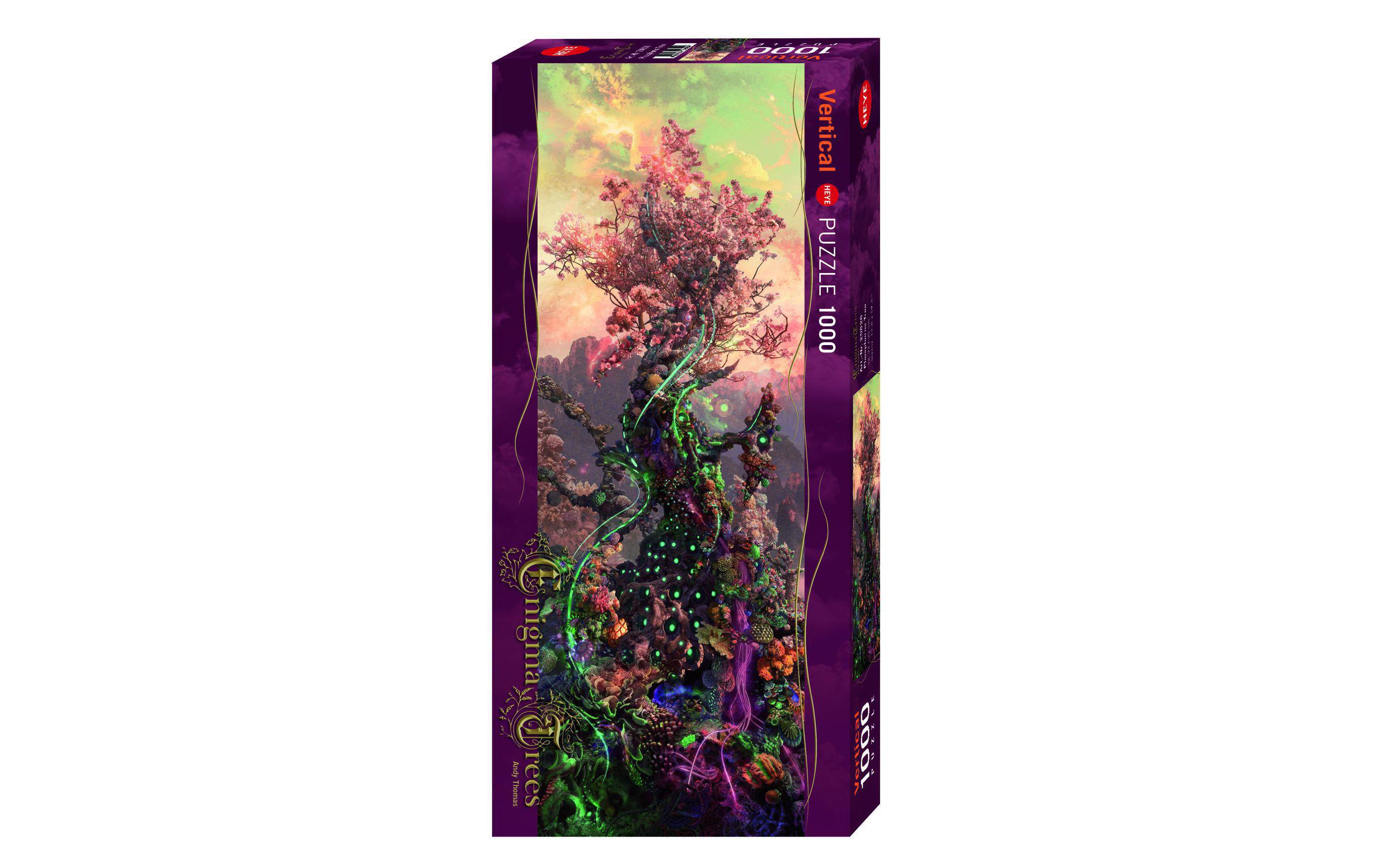 Puzzle Phosphorus Tree VerticalAndy Thomas: Enigma Trees