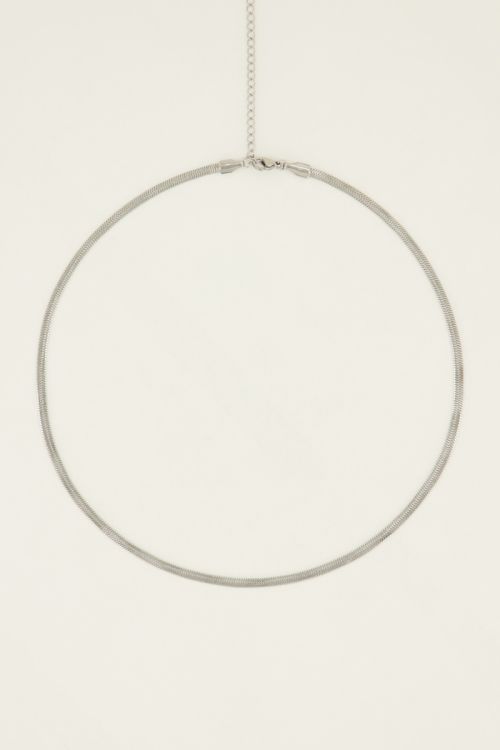Platte schakelketting