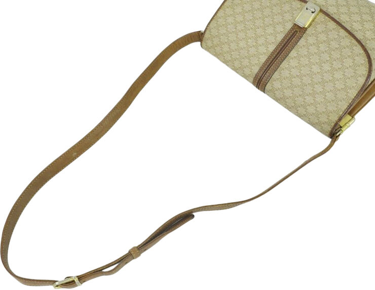 Celine Vintage Celine Crossbody Bag Beige