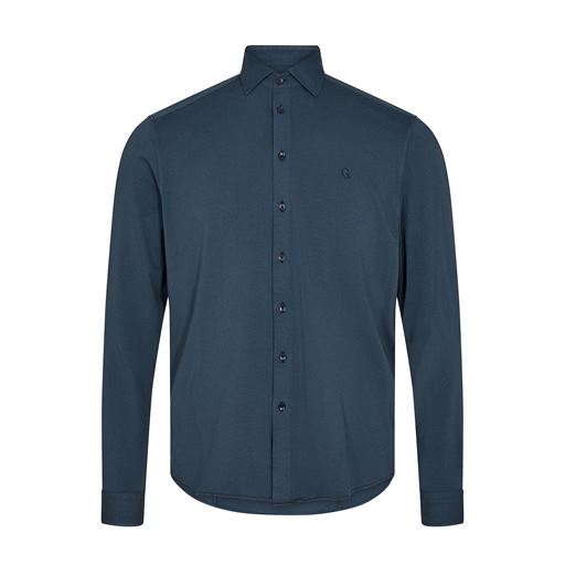 Mos Mosh Gallery Howard Jersey Skjorte, Navy, L