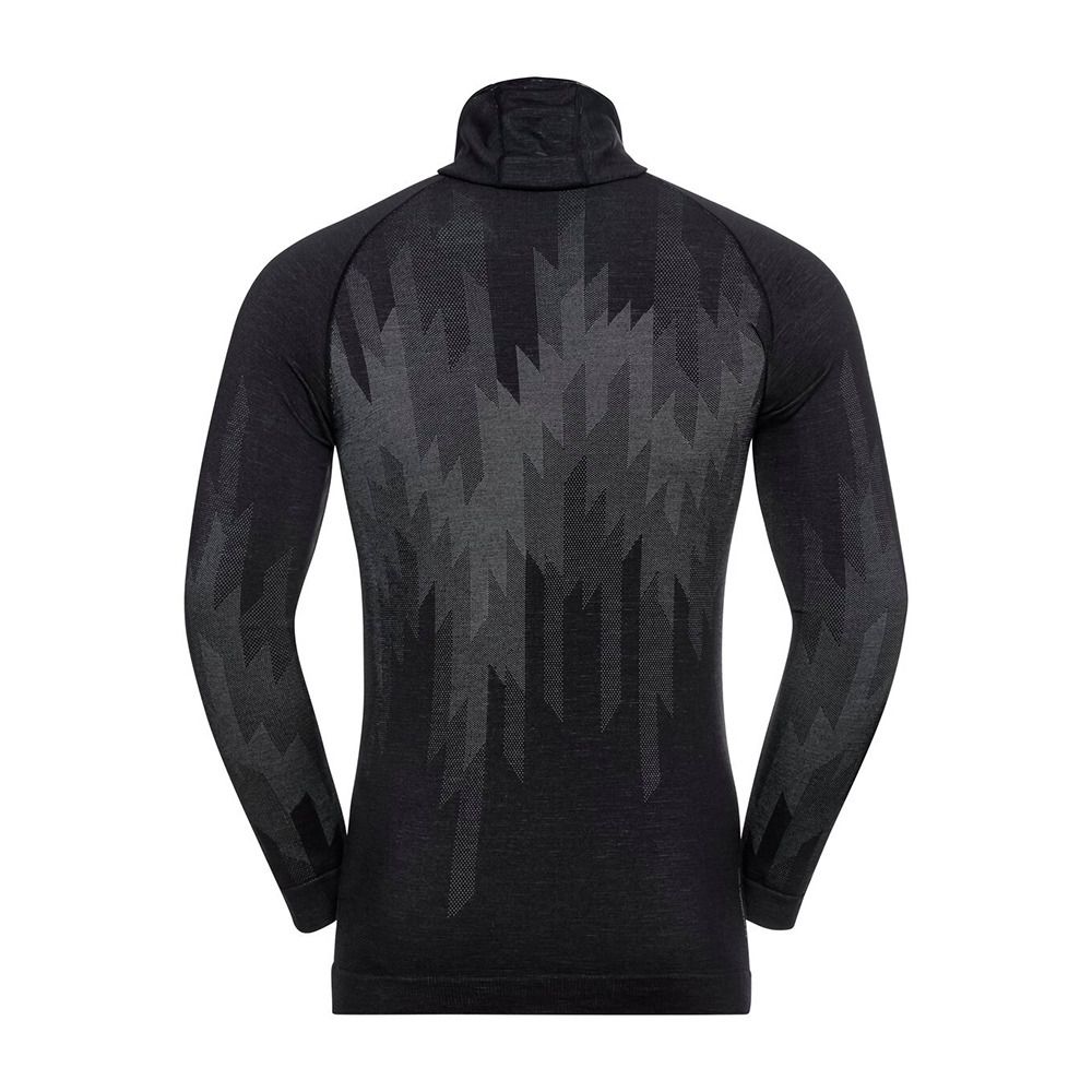 Odlo KINSHIP PW 200 - Sous-couche Homme black melange