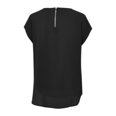 Tee-shirt à manches courtes femme Vic Solid NOIR ONLY