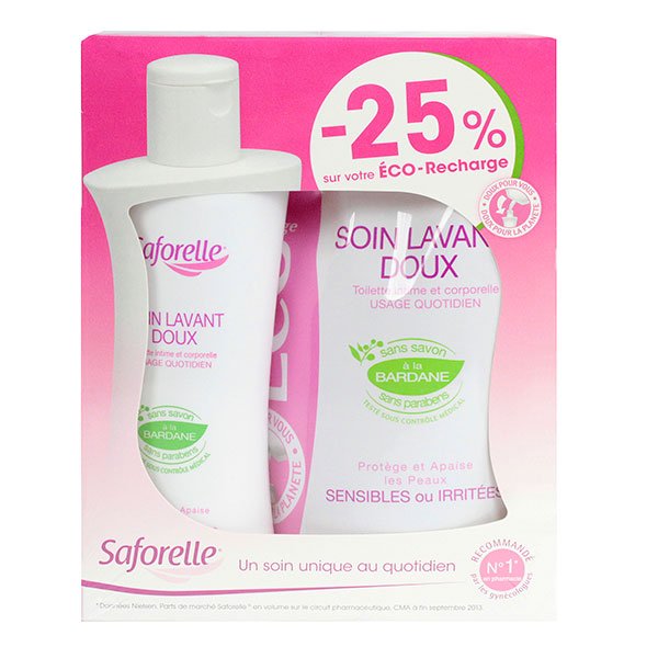 Soin lavant intime 250ml + recharge