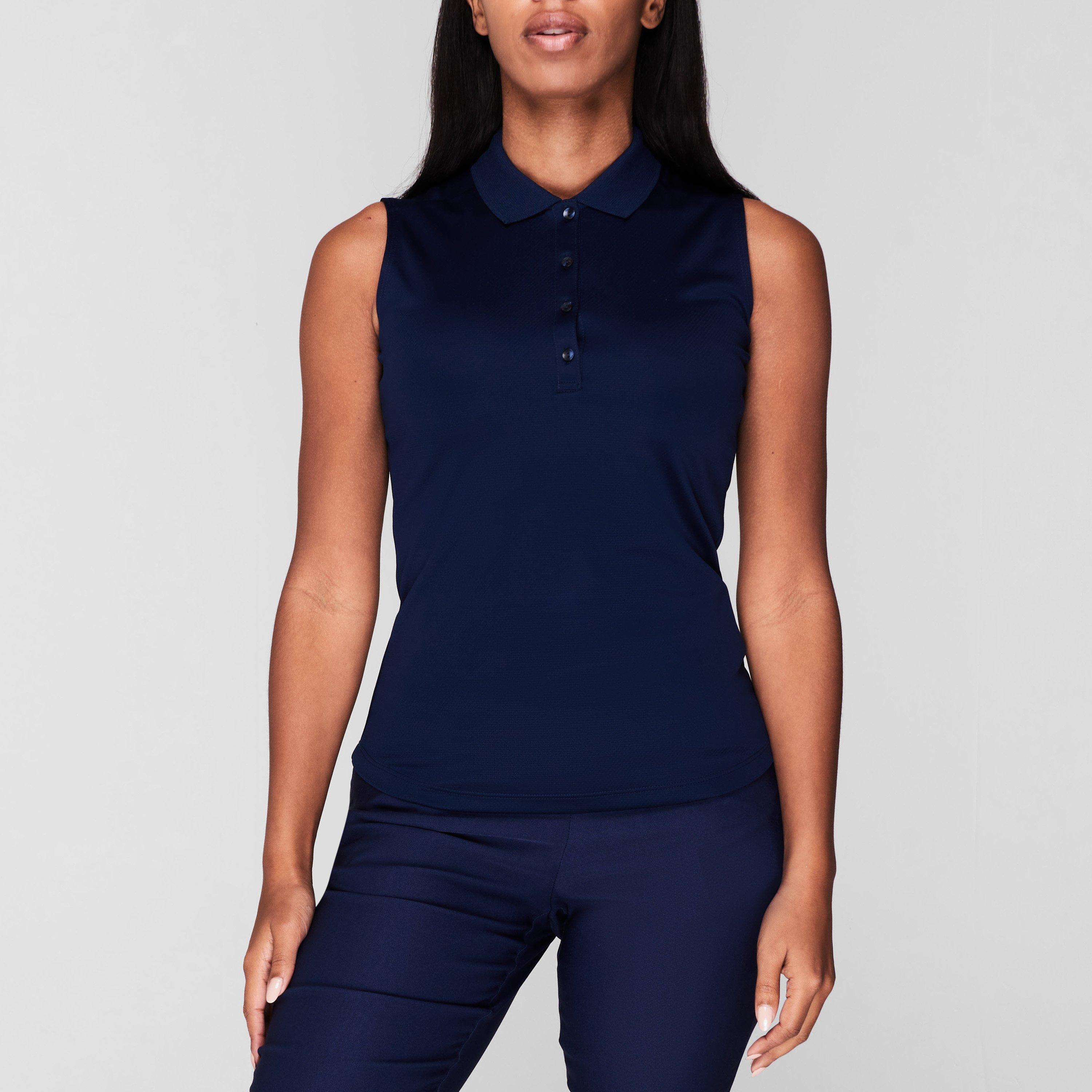 Callaway Sleeveless Knit Polo Shirt Ladies