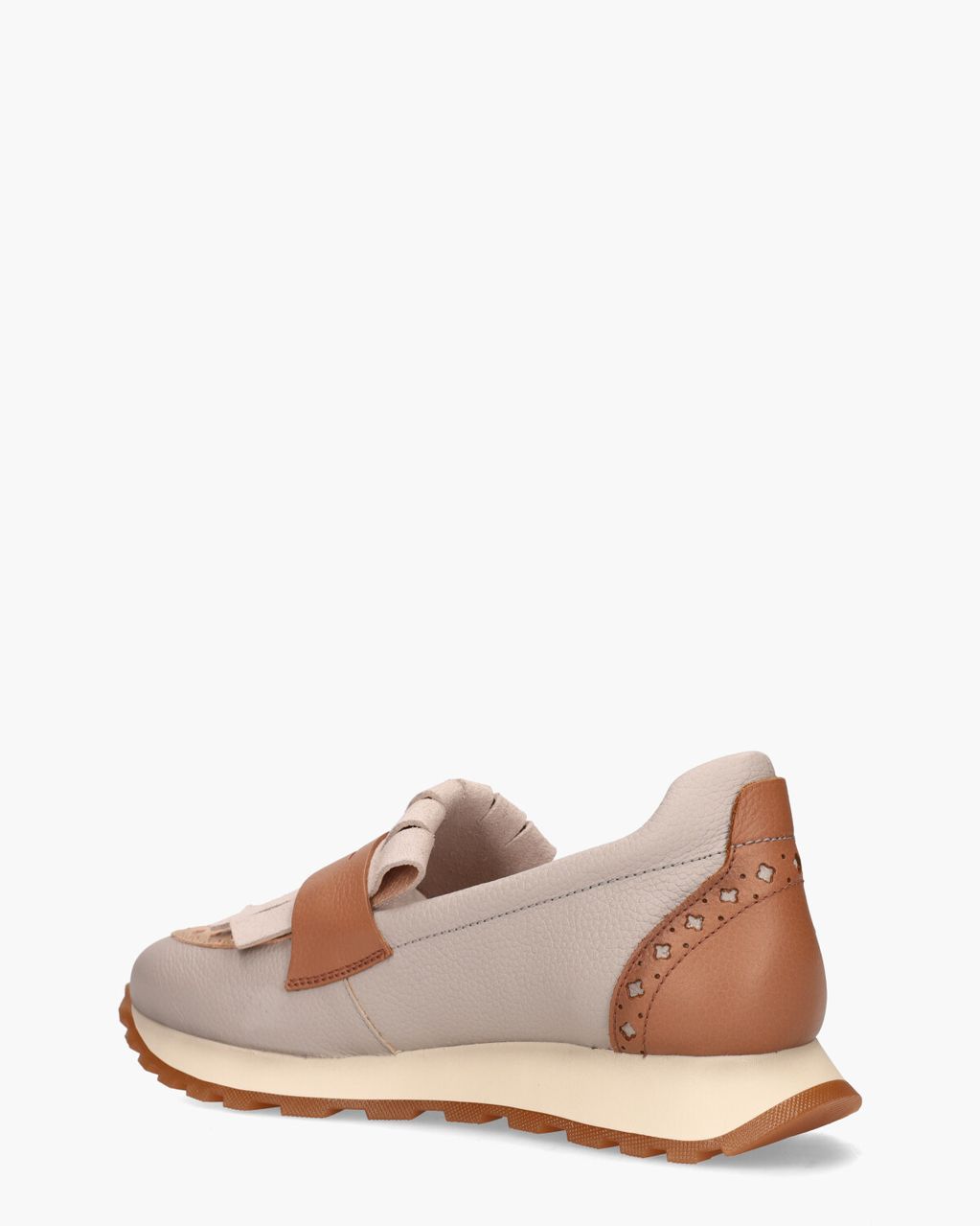Hispanitas CHI243509 Beige/Cognac Damesloafers