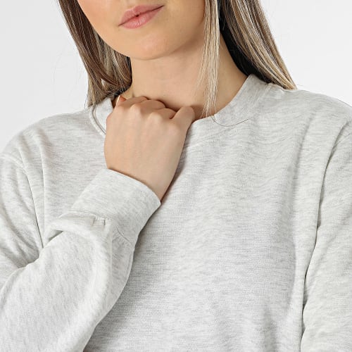 Sweat Crewneck Femme Diana Beige Chiné