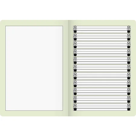 BRUNNEN Geschichtenheft, A5, Liniatur 1G, 16 Blatt