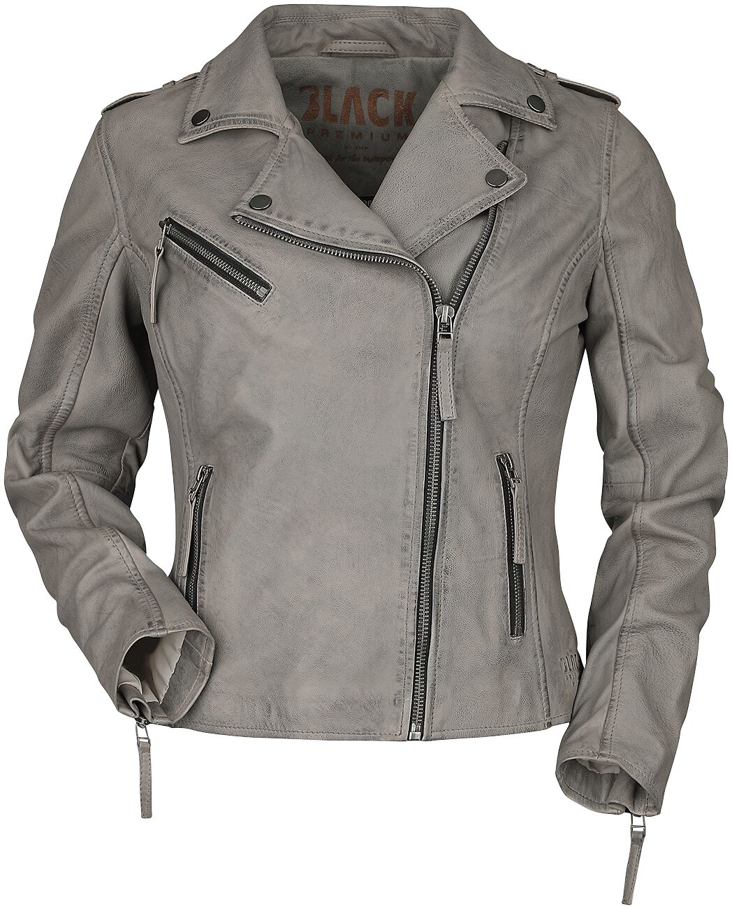 All Over The Road | Black Premium by EMP Veste en cuir