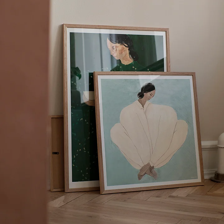The Poster Club - Meet Me At Jaurés von Sofia Lind, 100 x 100 cm