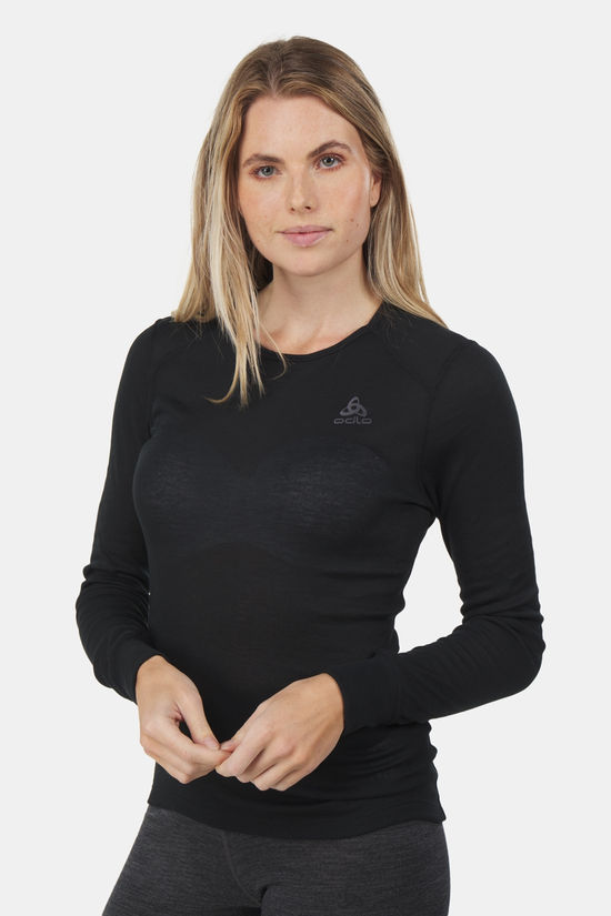 Odlo Odlo Bl Top Crew Neck L/S Active Warm Eco