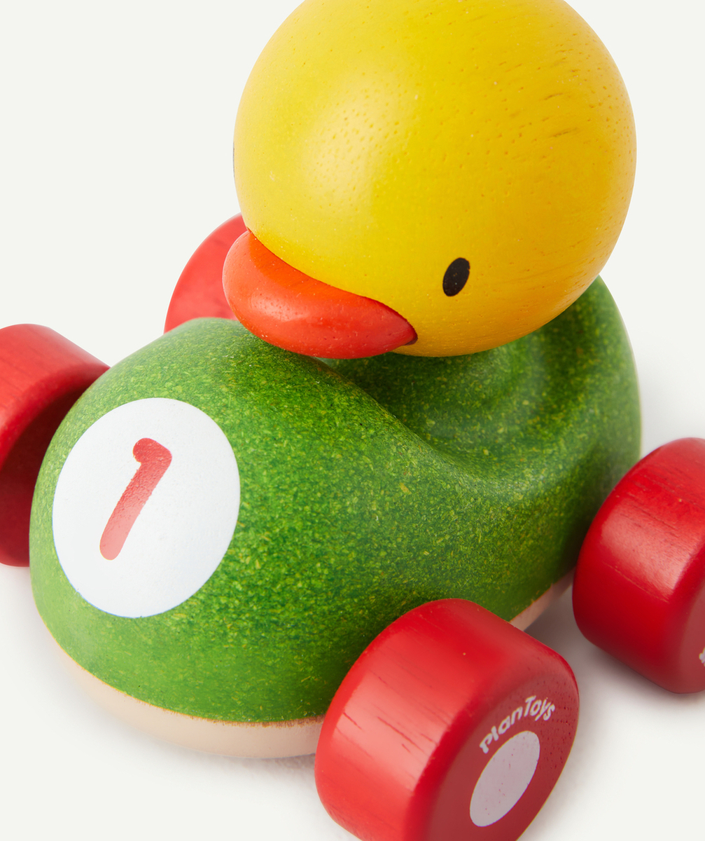 PLAN TOYSDUCKY LE CANETON DE COURSE EN BOIS - 12M +