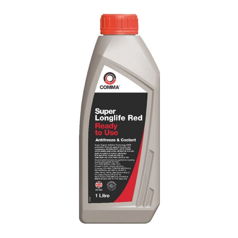Comma | Super LL Red Cool RTU | Koelvloeistof | 1 liter
