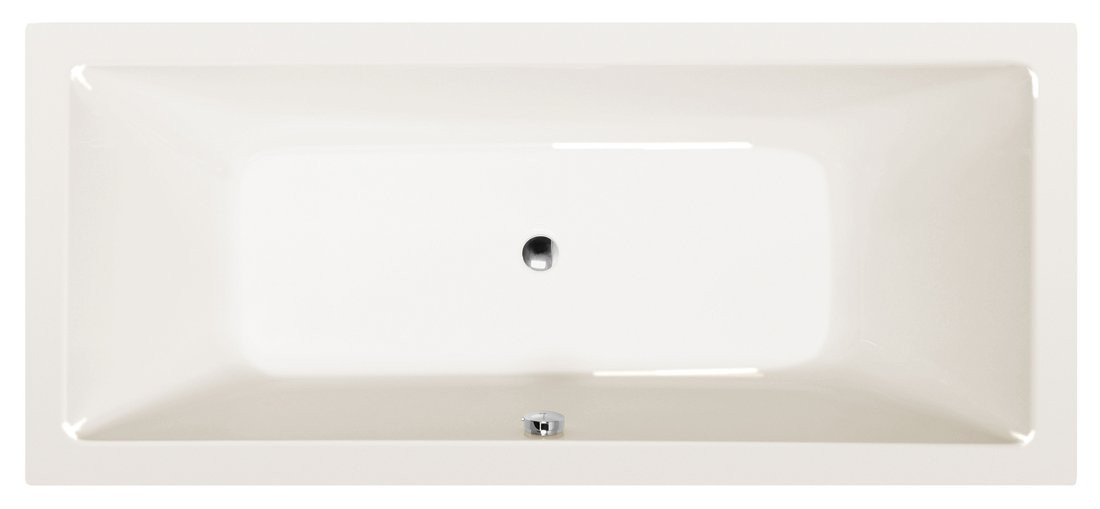 Polysan Krysta ligbad 180x80x39cm ivoor