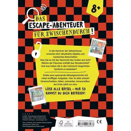 Ravensburger Escape Rätsel: Kammer der Geheimnisse