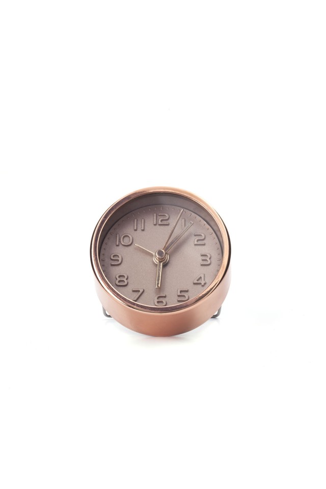 Gold and Copper Alarm Clocks (AC10-A-EU) assorted