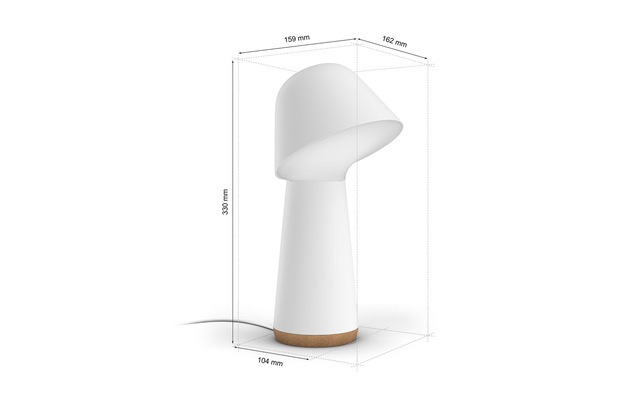 Philips Hue LED Tischleuchte »White & Color Ambiance Twilight weiss« Warmweiss