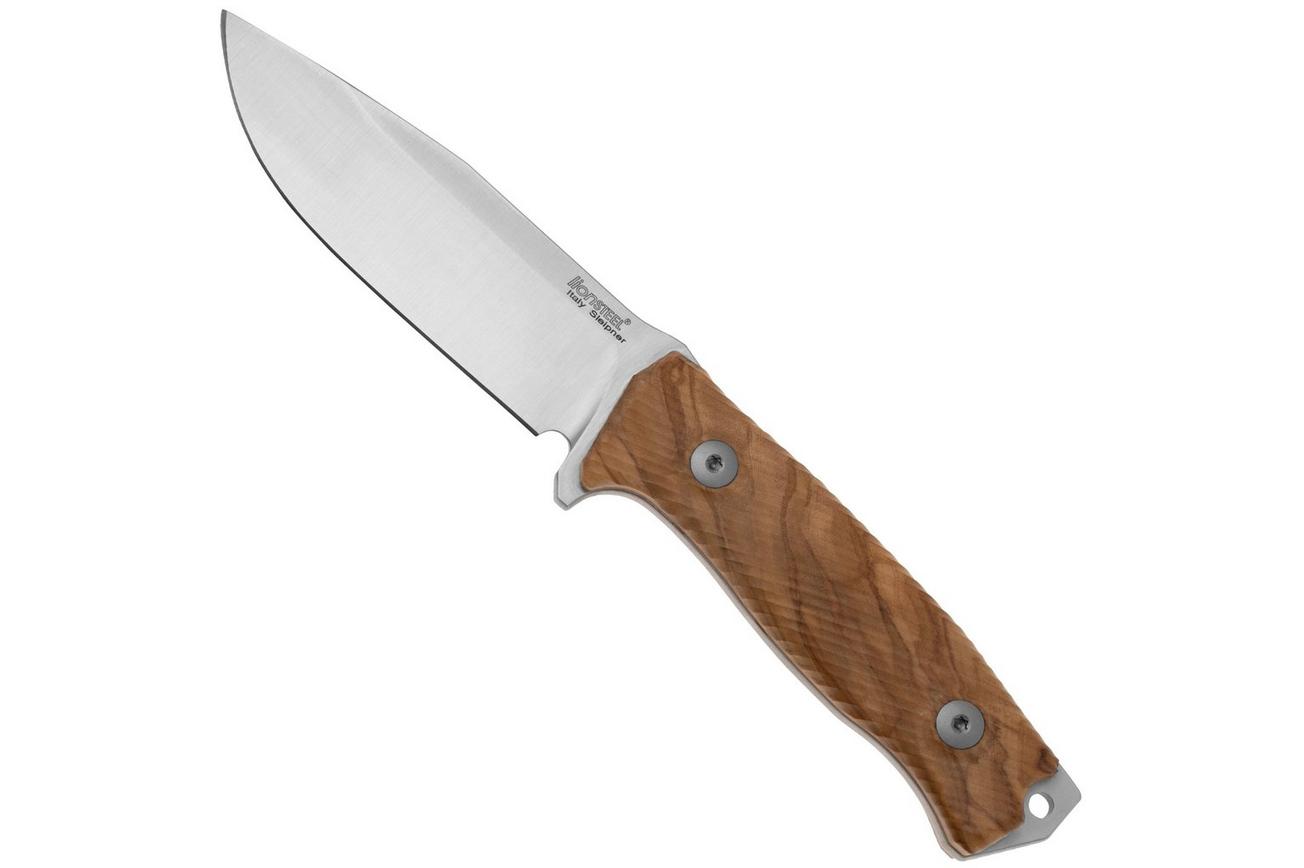 LionSteel M5-UL Sleipner blade, olivewood handle