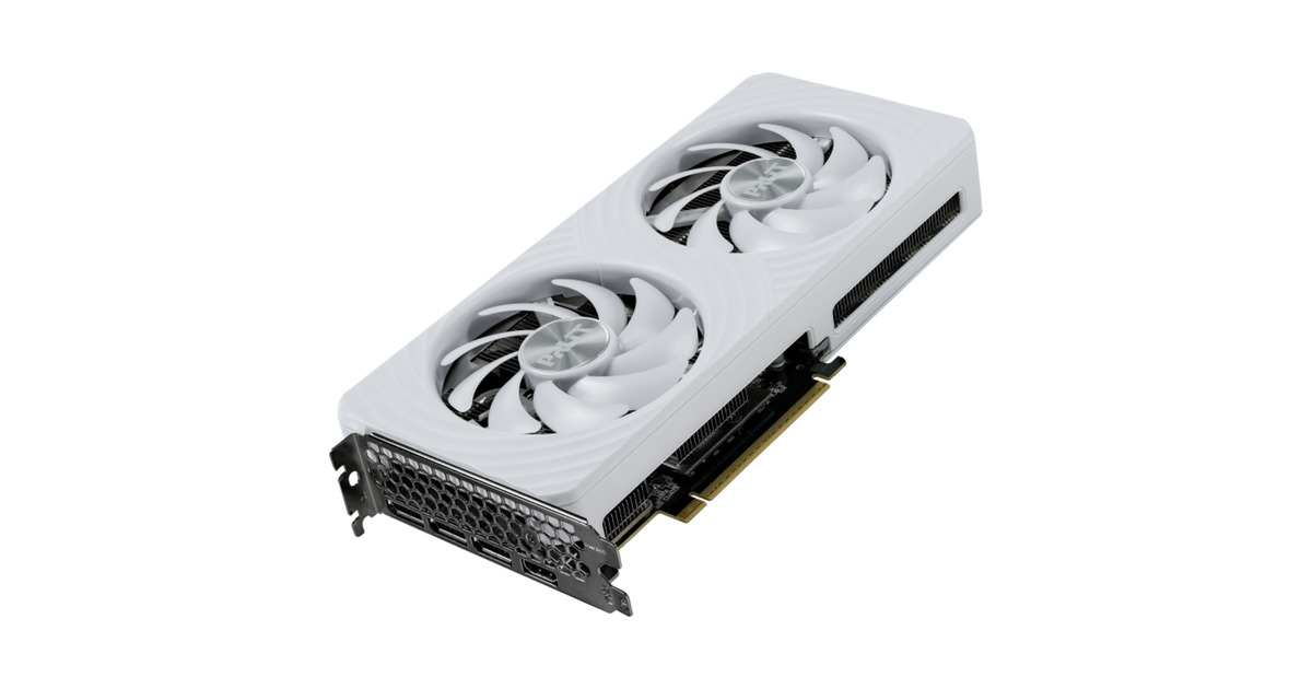 PalitGeForce RTX 5060 Ti OC WHITE 16GB grafische kaart  (Wit, DLSS 4, 3x DisplayPort, 1x HDMI 2.1)