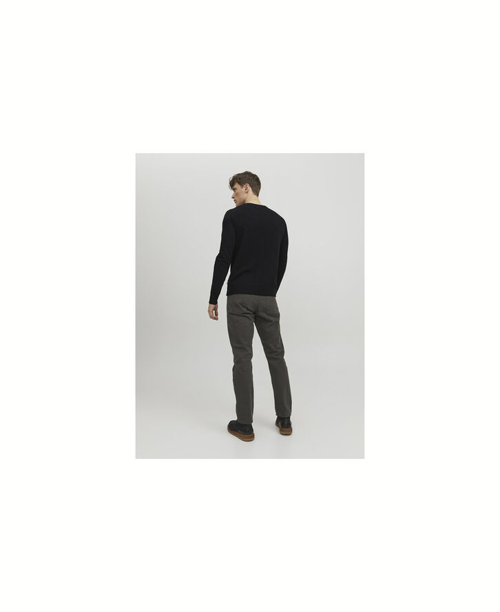 Jack & Jones JJEEMIL KNIT CREW NECK NOOS Sort