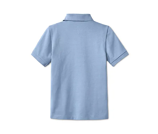 Poloshirt mit aufgesticktem Skateboard