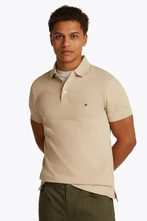 Tommy Hilfiger 1985 Poloshirt Beige MW0MW17771-RBT kopen