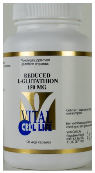 Vital Cell Life L-glutathion 150mg red 100cap