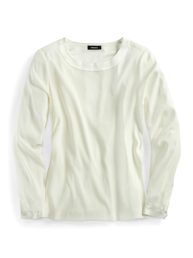 Seiden-Shirtbluse Edel-Basic