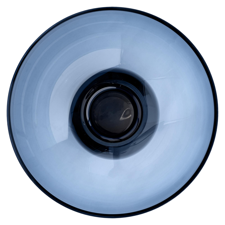 AYTM Torus vaas large zwart/blauw