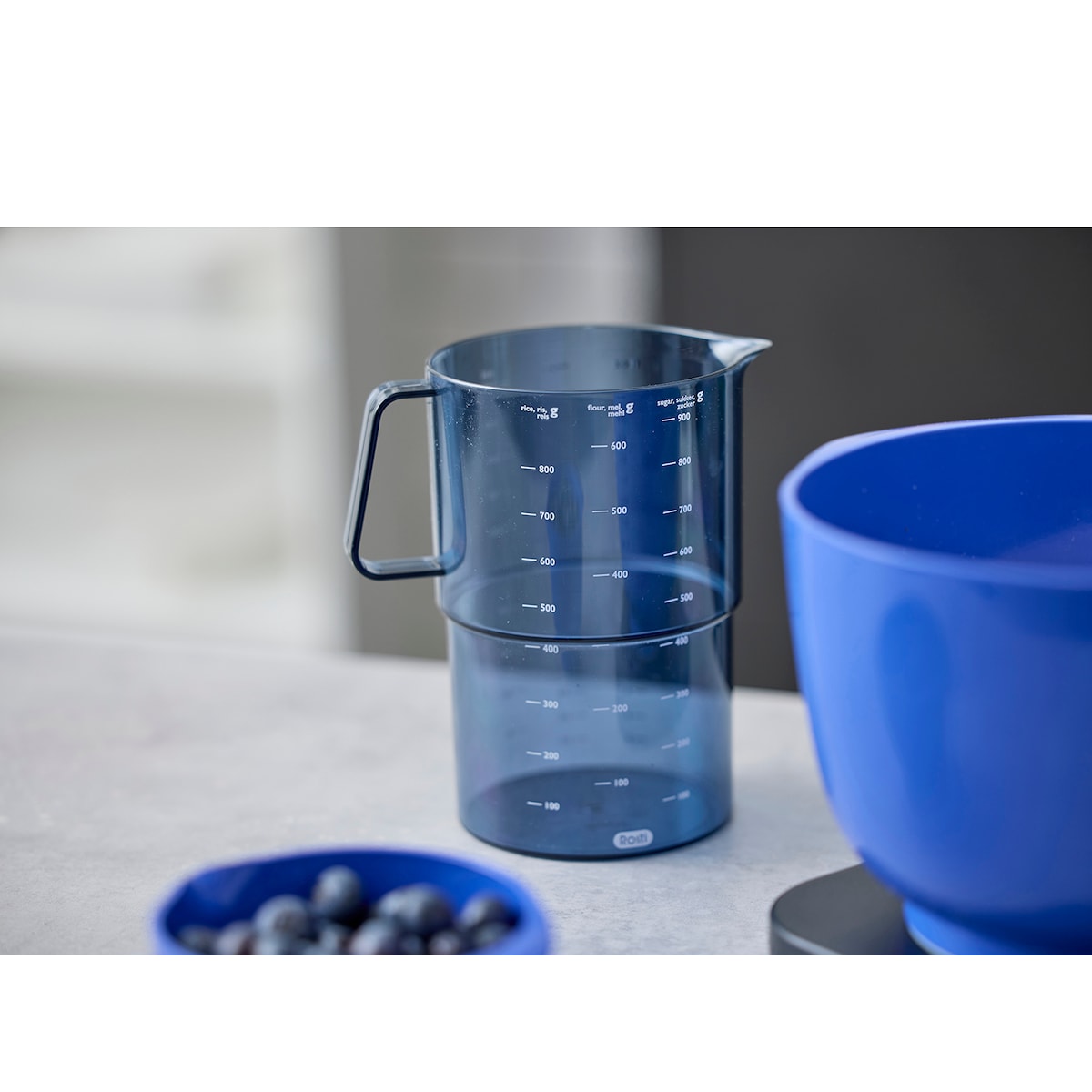 Rosti Mensura Measuring jug 1000 ml Dusty Blue