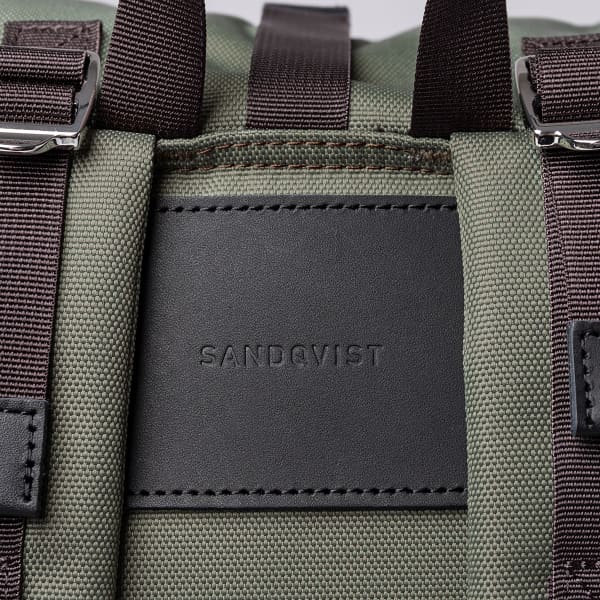 Sac à dos lifestyle SANDQVIST BERNT MULTI CLOVER GREEN