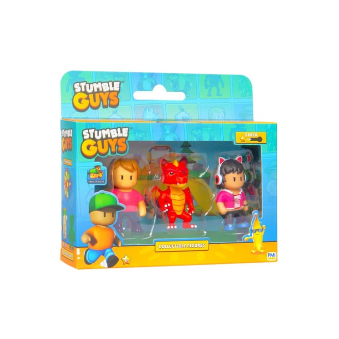 Stumble Guys - Sammelfiguren - 3er Pack